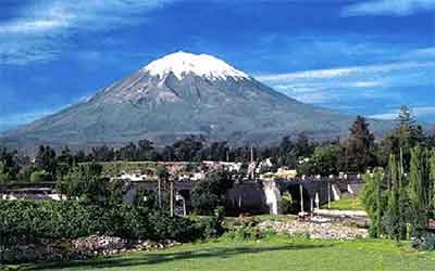Misti volcano